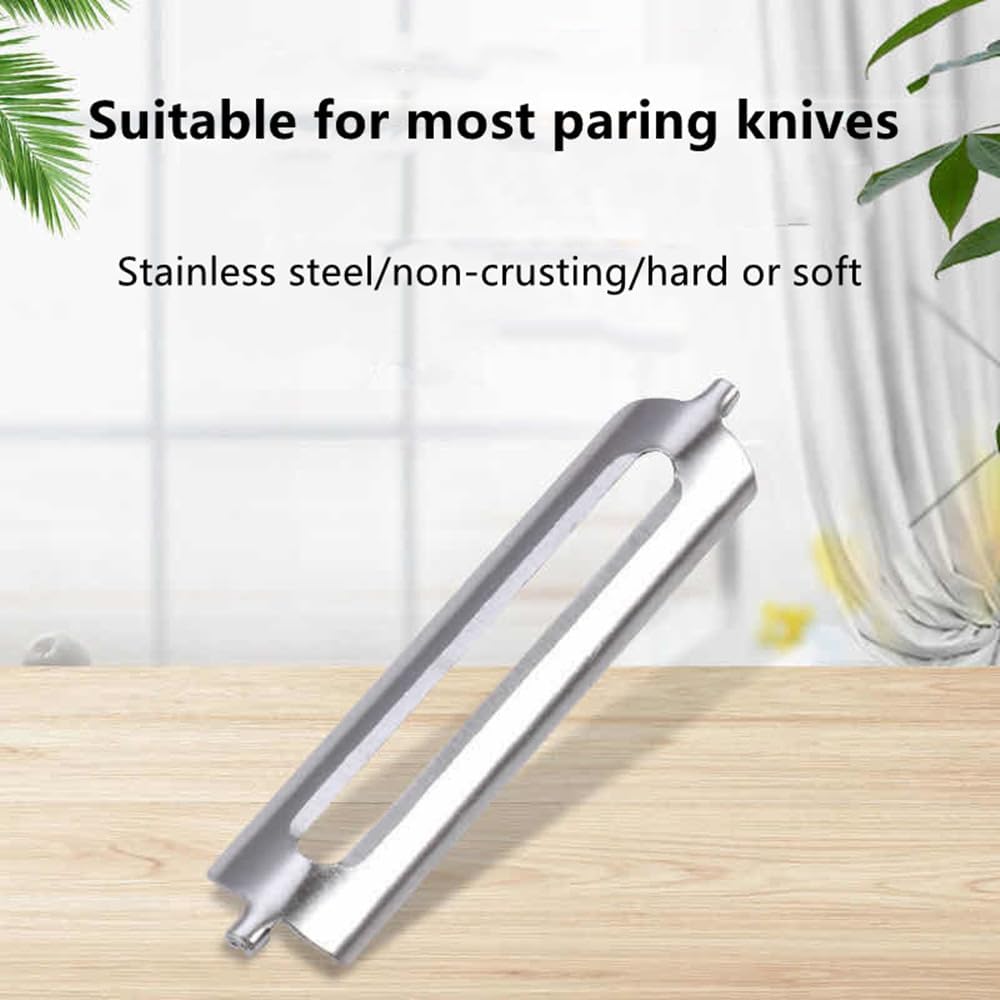 5 Pcs Multifunctional Peeler Peeler, 55mm Stainless Steel Citrus Peeler Single-Sided Flat Blade Replacement Peeling Blade for kitchen