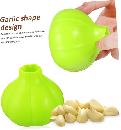MAGICLULU Silicone Garlic Peeler Tube Lightweight Garlic Skin Remover Tool Safe Non Slip Kitchen Accessory Portable Design for Easy Peel Without Odor and Hand Protection