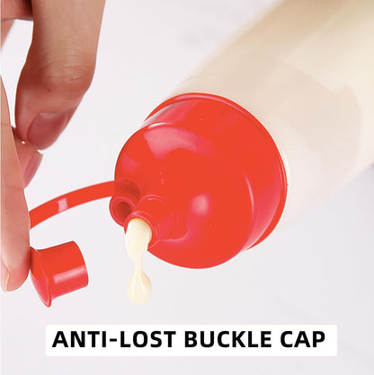 Pancake Batter dispenser bottle, Pancake Mixer and Dispenser with Whisk Ball, Batter Mixer Bottle for Pancakes Waffles Cupcakes Crepes (500ml+400ml)