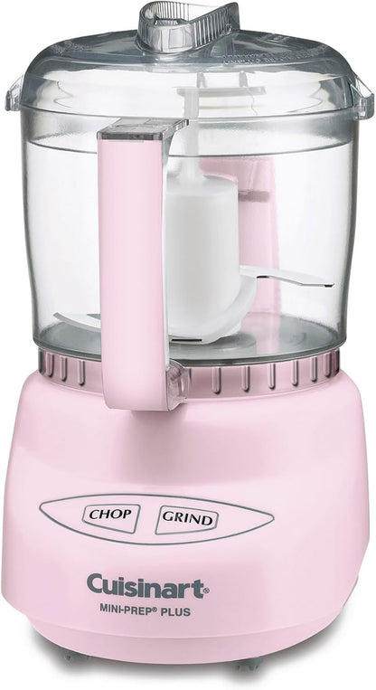 Cuisinart Mini-Prep Plus Food Processor, 24-Ounce Mini Food Processor to Chop Herbs, Vegetables, and Hard Cheese, 24-Ounce Work Bowl, Reversible Stainless Steel Blade, DLC-2ABC, Brushed Chrome