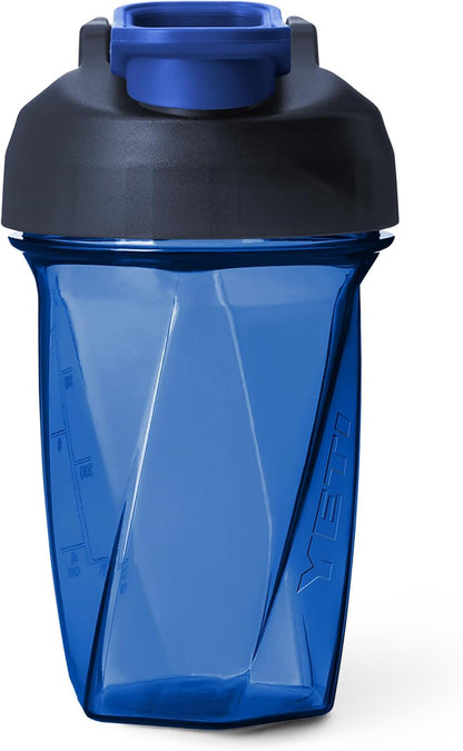 YETI Yonder Helimix Vortex Blender Shaker Bottle Holds up to 20oz | No Blending Ball or Whisk | USA Made | Portable Pre Workout Whey Protein Drink Shaker Cup | Dishwasher Safe, Clear
