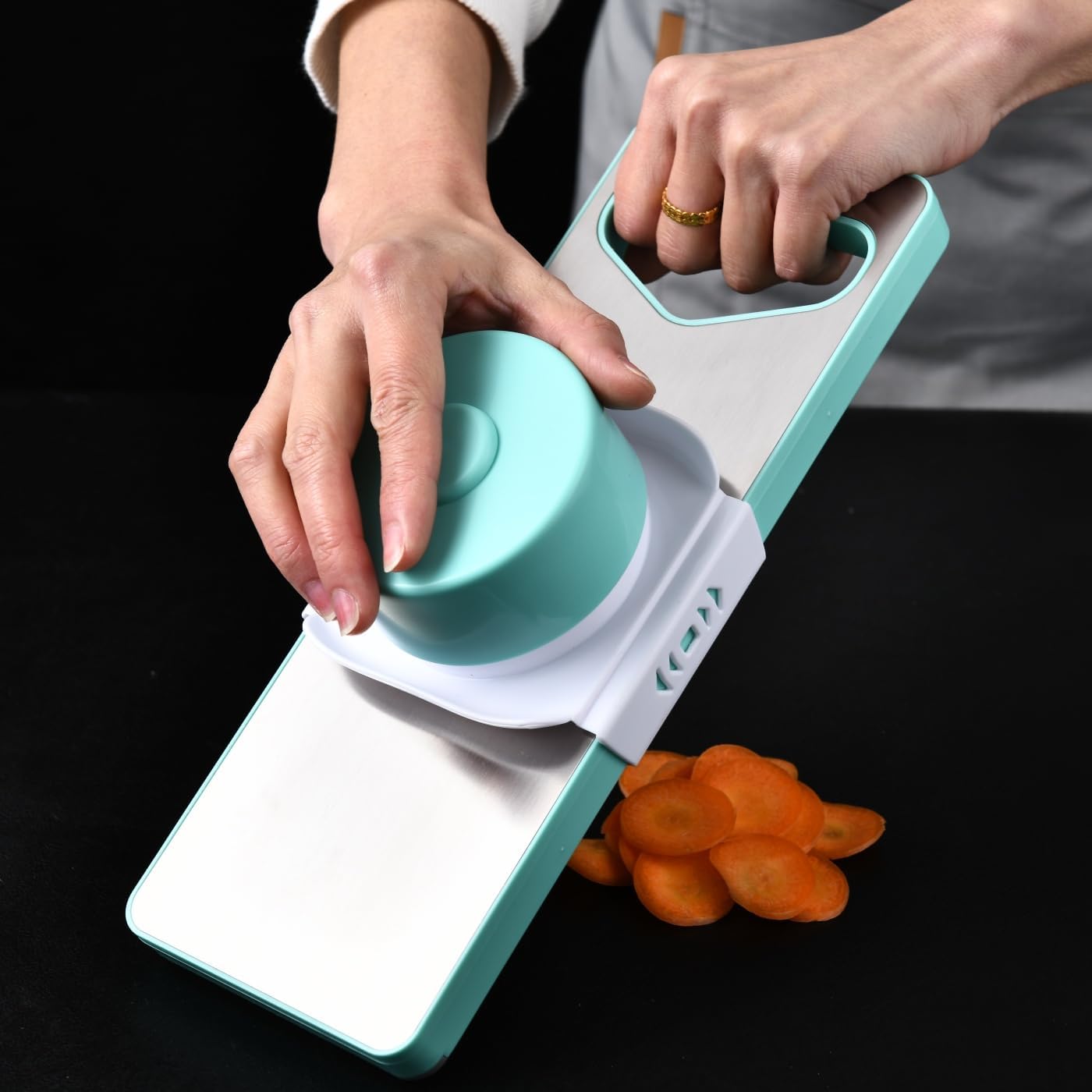 Vegetable Chopper and Spiralizer, Food Chopper with Container, Fruit Slicer, Kitchen Gadgets & Gifts, Home Essentials