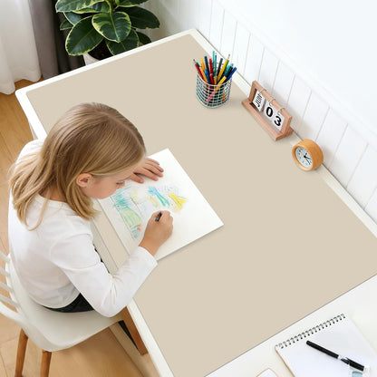 Standard Silicone Mat,Black Baking Mat-Food Grade Kids Dinner Table Placemat Non Slip Counter Mat with Raised Edges Heat Resistant Mat for Air Fryer Nonstick Pastry Dough Mat(1 Pack 23.6'' x 15.7'')