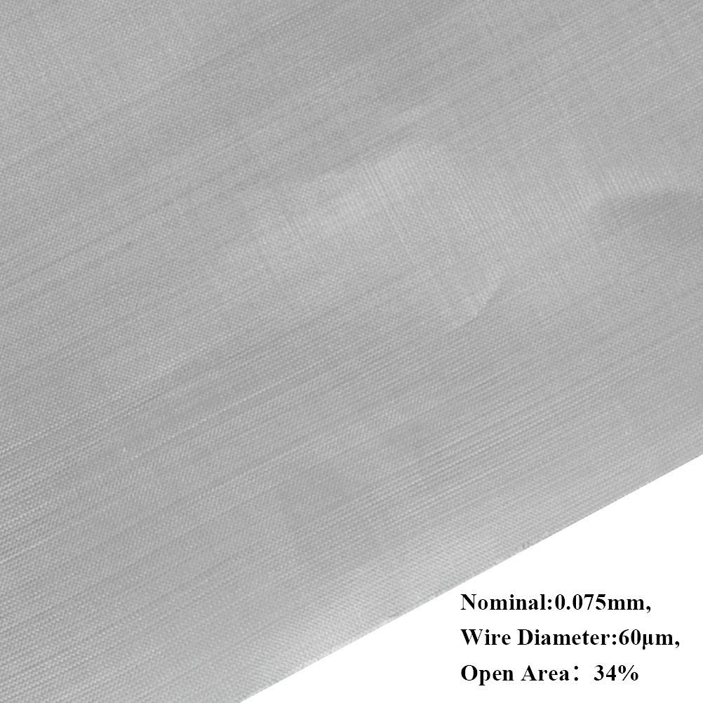 TIMESETL 304 Stainless Steel Woven Wire 80 Mesh - 12"X 40" Filter Screen Sheet Filtration Cloth