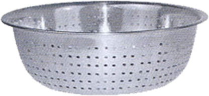 Winco Aluminum Colander with Base, 8-Quart, Medium