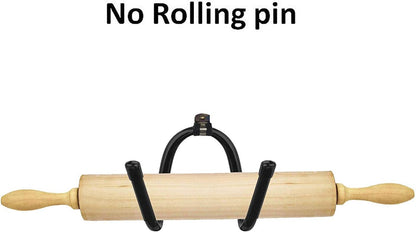 Rolling Pin Holder Rolling Pin Display Rack Rolling Pin Storage Rolling Pin Display Rack – Wall Mount Bottle Storage Organizer – Hardware Included - Rustic Home Decor Colonial Wall Décor - 2 Pack