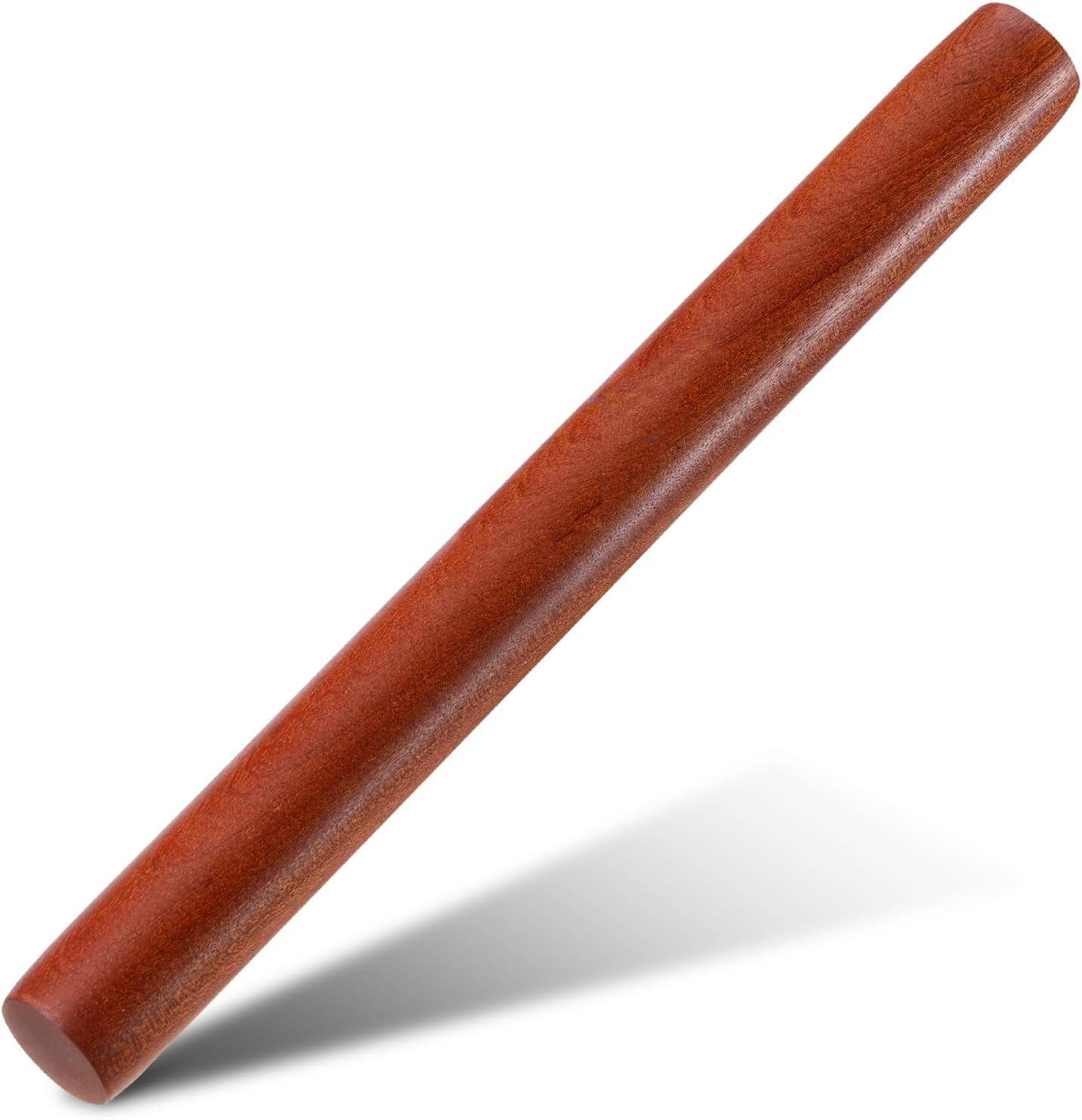 KinShare17-inch Wood Rolling Pin, Non-Stick Rolling Pin for Baking, Natural Beech Solid Wood Dough Roller for Pizza, Fondant, Pie, Cookie, Pastry, Essential Kitchen Tool