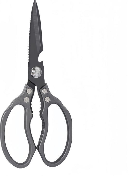 AWinjoy Kitchen Scissors, Heavy Duty Sharp Shears Dishwasher Safe, Rose Gold Cooking Accessories for Meat, Chicken, Fish, Poultry, Herb, Bread