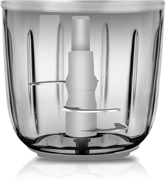 Food Processor - Cordless Mini Food Processor & Portable Small Food Chopper for Vegetables Fruit Salad Onion Garlic,Kitchen,1.3Cup 10 0z,150 Watts,Glass Container Dishwasher Safe (Green)