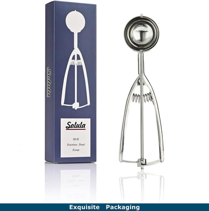 Professional 18/8 Stainless Steel Medium Cookie Scoop, Size 40