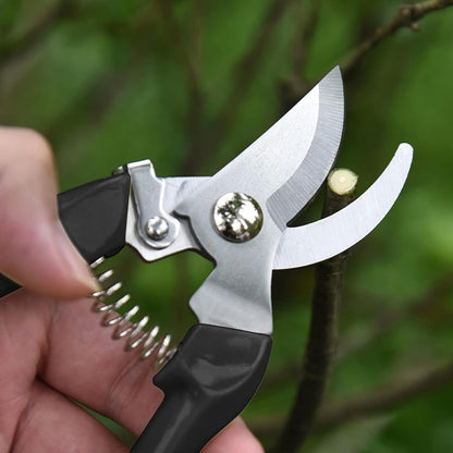 Garden Scissors for Plant, Tip Pruning Shears for Cutting Flowers, Trimming Plants, Bonsai and Fruits Picking (Bypass Blade Pruner)