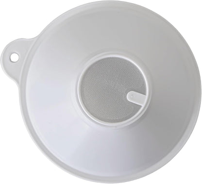 Vakly Calculi Strainer [2-Pack] – Durable Plastic Funnel with Fine Mesh Screen for Urine Straining, Reusable Kidney Stone Collector for Specimen Testing
