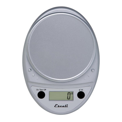 Escali Primo Digital Food Scale Multi-Functional Kitchen Scale and Baking Scale for Precise Weight Measuring and Portion Control, 8.5 x 6 x 1.5 inches, Black