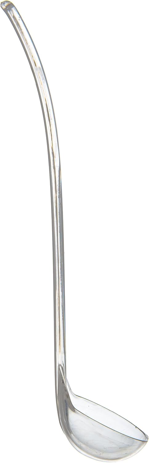 CARLISLE FOODSERVICE PRODUCTS 029503 Carly Plastic Dressing/Serving Ladle, 1 oz./9.5", Black
