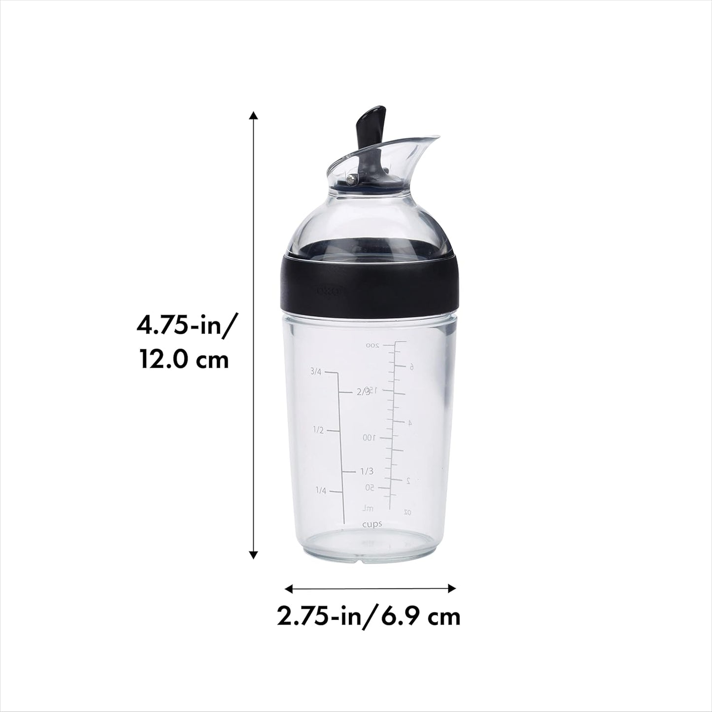 OXO Good Grips Large Salad Spinner + Little Salad Dressing Shaker Bundle