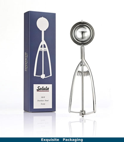 Professional 18/8 Stainless Steel Medium Cookie Scoop, Size 40