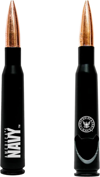 50.Cal American Flag Bottle Opener – American Flag Replica 50 BMG Opener - Patriotic Gift - Flag Bottle Opener