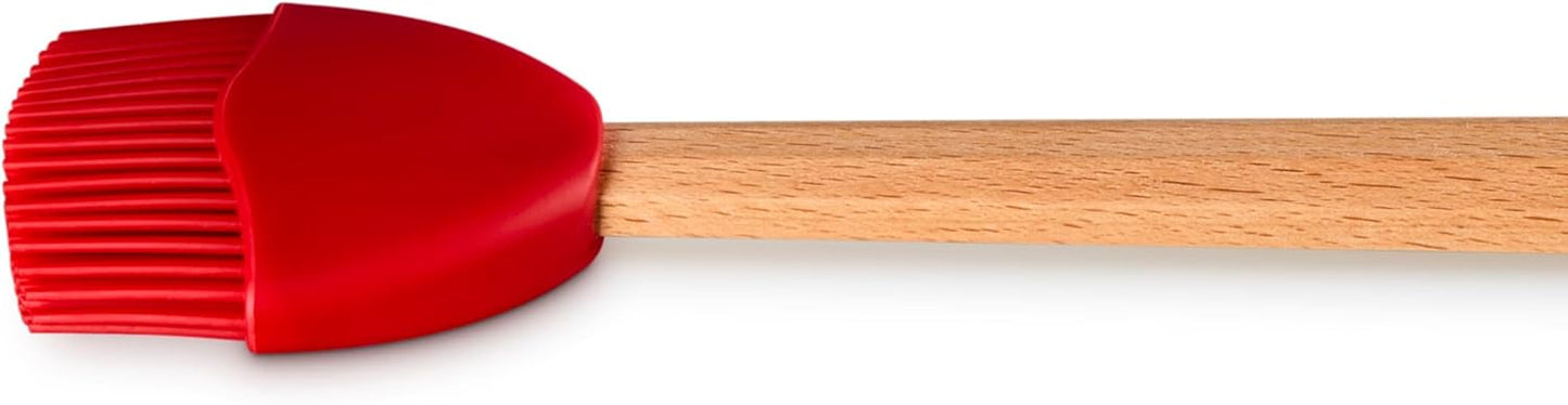 Le Creuset Signature Silicone Basting Brush, White