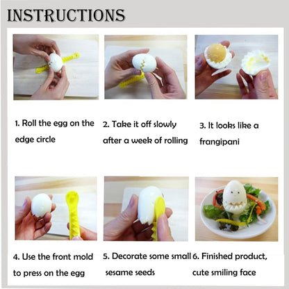 Home Egg Cutter, Fancy Egg Cutter Kitchen Gadgets, Easy to Clean