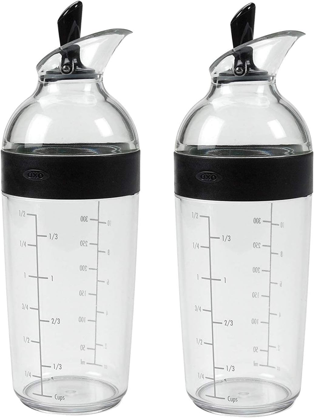 OXO Good Grips Salad Dressing Shaker, Black (2 Pack)