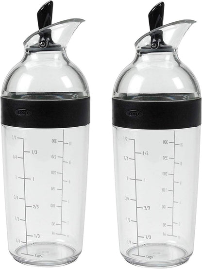 OXO Good Grips Salad Dressing Shaker, Black (2 Pack)