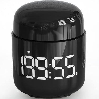 Digital Kitchen Timer,Countdown Countup Timer with Large LED Display Volume Adjustment,Timer for Cooking, Classroom Time for Kids and Teachers. (Silver)