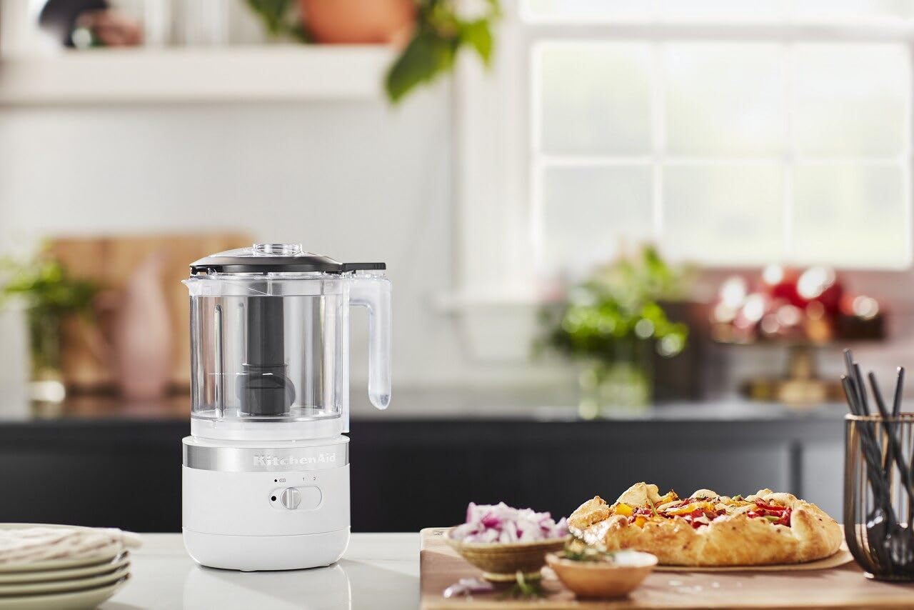 KitchenAid 5 Cup Food Chopper KFC0516BM, Matte Black