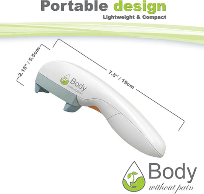 Electric Bottle Opener for Seniors - Automatic Solution for Easy Opening of Water Bottles. Ideal for Weak Hands or Those with Arthritis. Perfect for Soda, Milk, Juice. Battery Powered.