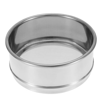 PATIKIL 150 Mesh Lab Sieve, 4" Diameter Test Sieve 304 Stainless Steel Wire Cloth (0.1mm) for Industrial Laboratory