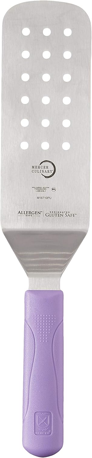 Mercer Culinary Millennia Bench Scraper, 5 7/8 Inch X 3 1/2 Inch Blade, Black Handle