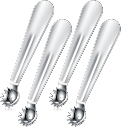 Baderke 2 Pcs Tomato Stem Corer Strawberry Baller Stainless Steel Strawberry Huller Tool Fruit Vegetable Stem Remover