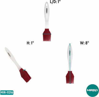 MIRRO Silicone Basting Brush, Red