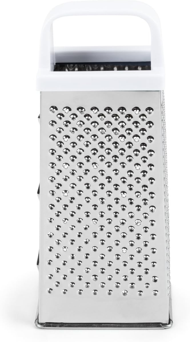 Fox Run 4-Sided Grater, Stainless Steel, 8-Inch
