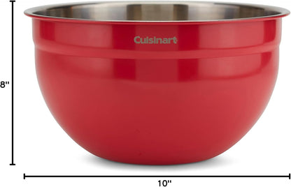 Cuisinart Mixing Bowl Set, Stainless Steel, 3-Piece, CTG-00-SMB