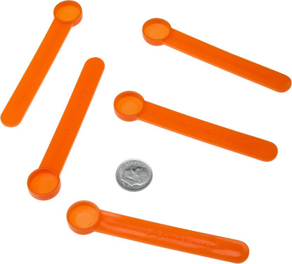 1/8 teaspoon scoop (1/8 teaspoon measuring spoon) plastic | FitPowders (5, Clear)