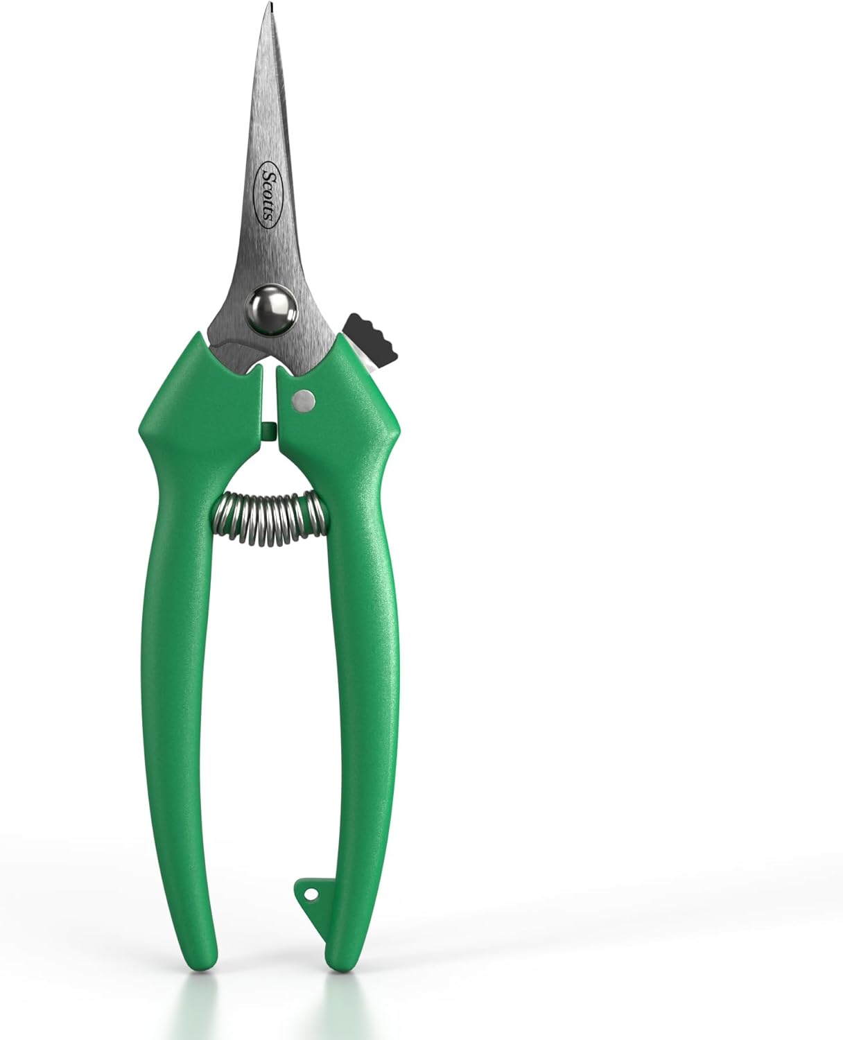 Scotts 8 in. All-Purpose Steel Garden Utility Shears with Serrated Blades – Comfort Grip Yard and Garden Scissors for Pruning Plants, Flowers, and Herbs