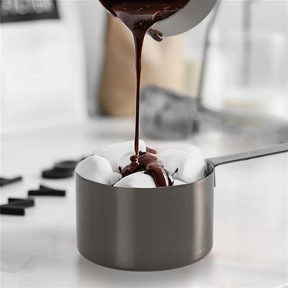16-Piece Measuring Cups and Spoons Set Includes 4 Metal Measuring Cups 6 Stainless Steel Tablespoon Teaspoon Measuring Spoons & 5 Mini Spoons for Measuring Liquid Dry Ingredients Home Kitchen