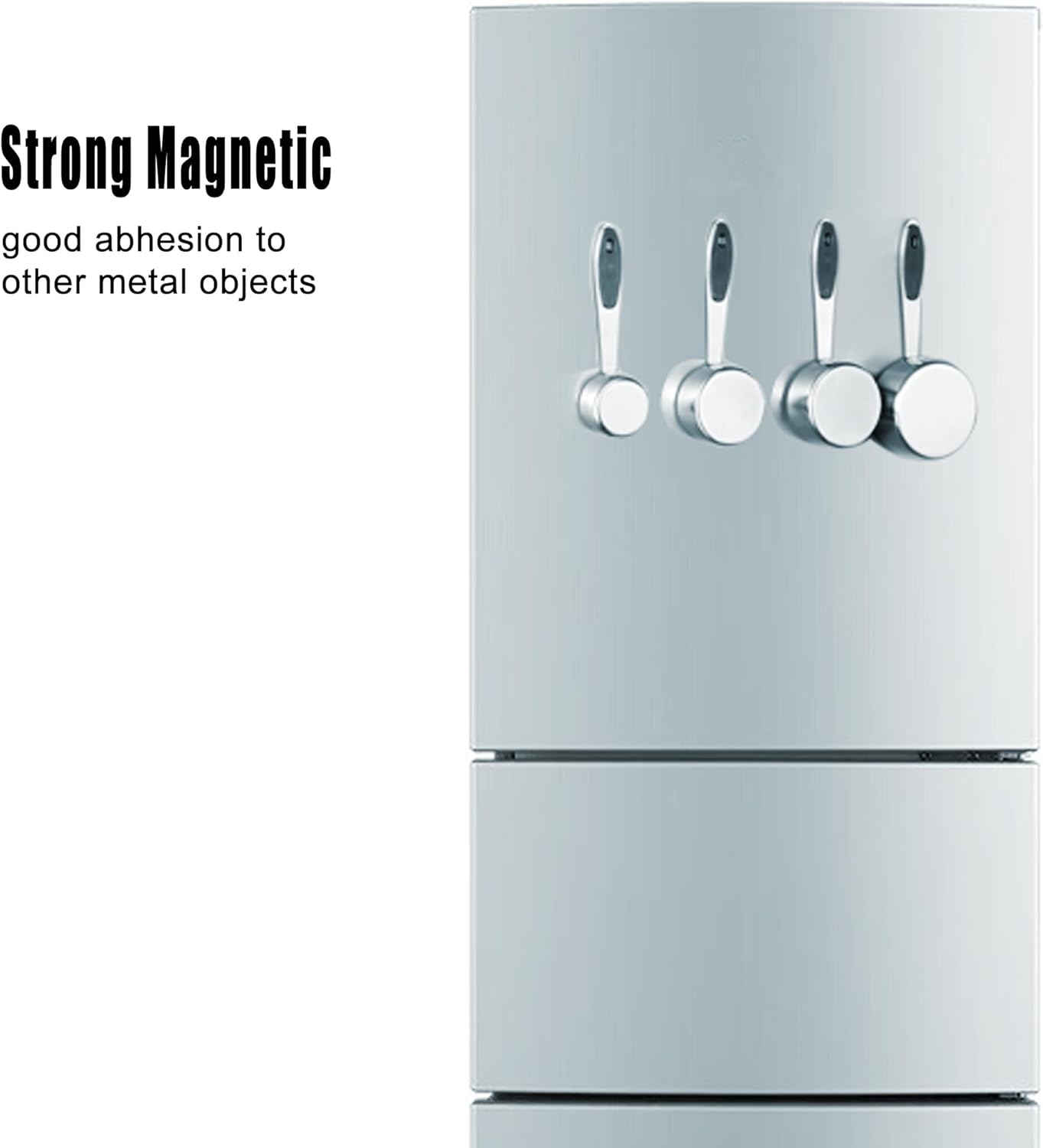 DOTINGHUX 1/3 Cup Magnetic Grips Stainless Steel Measuring Cup -1PCS