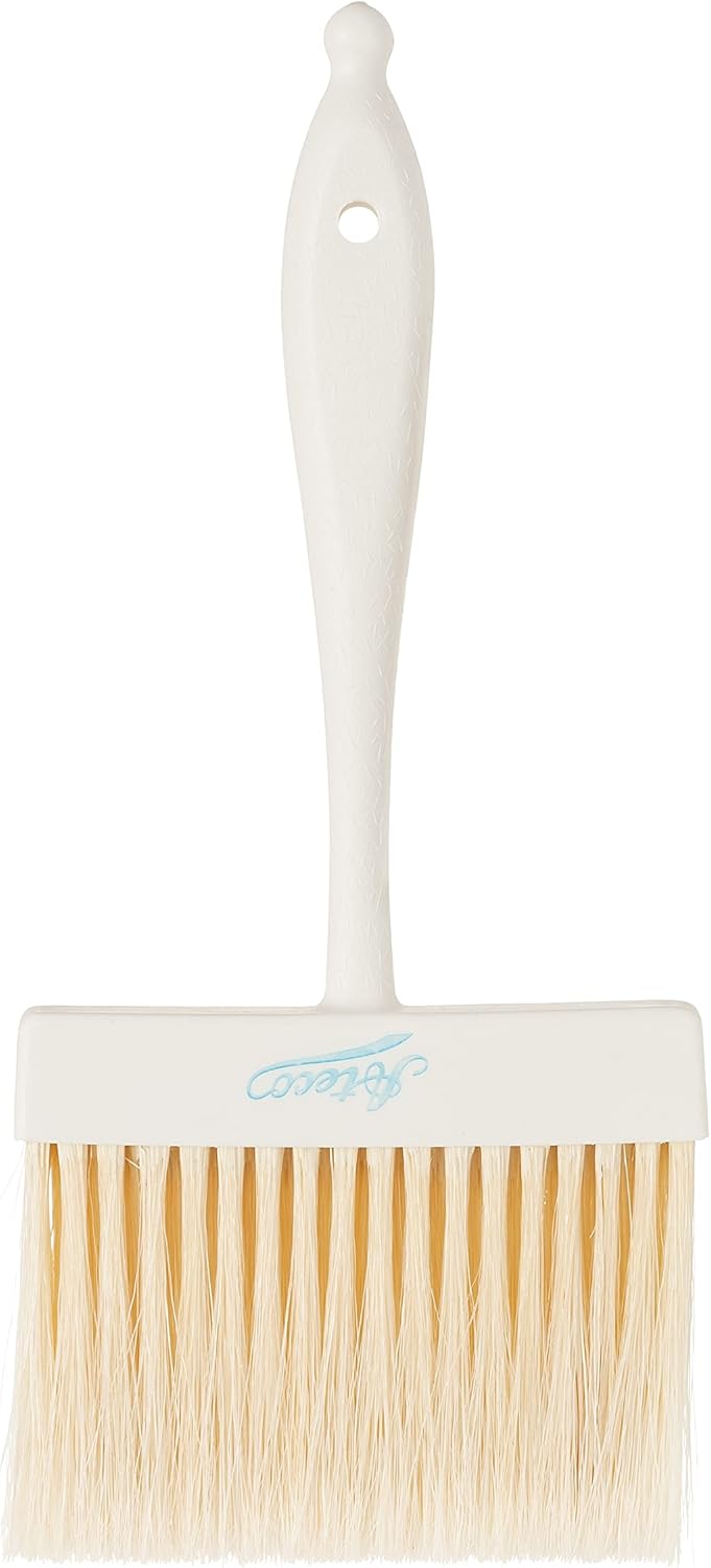 Ateco Pastry Brush, 2-Inch Wide Head with Natural White Boar Bristles & Molded Plastic Handle