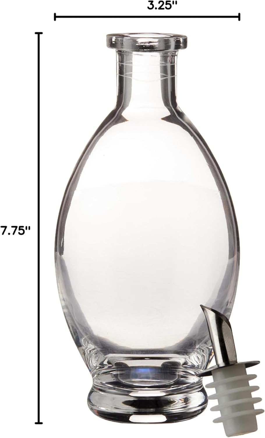 Fox Run Olive Oil Sprayer Bottle, 7" x 1.5" Stainless Steel Oil Mister