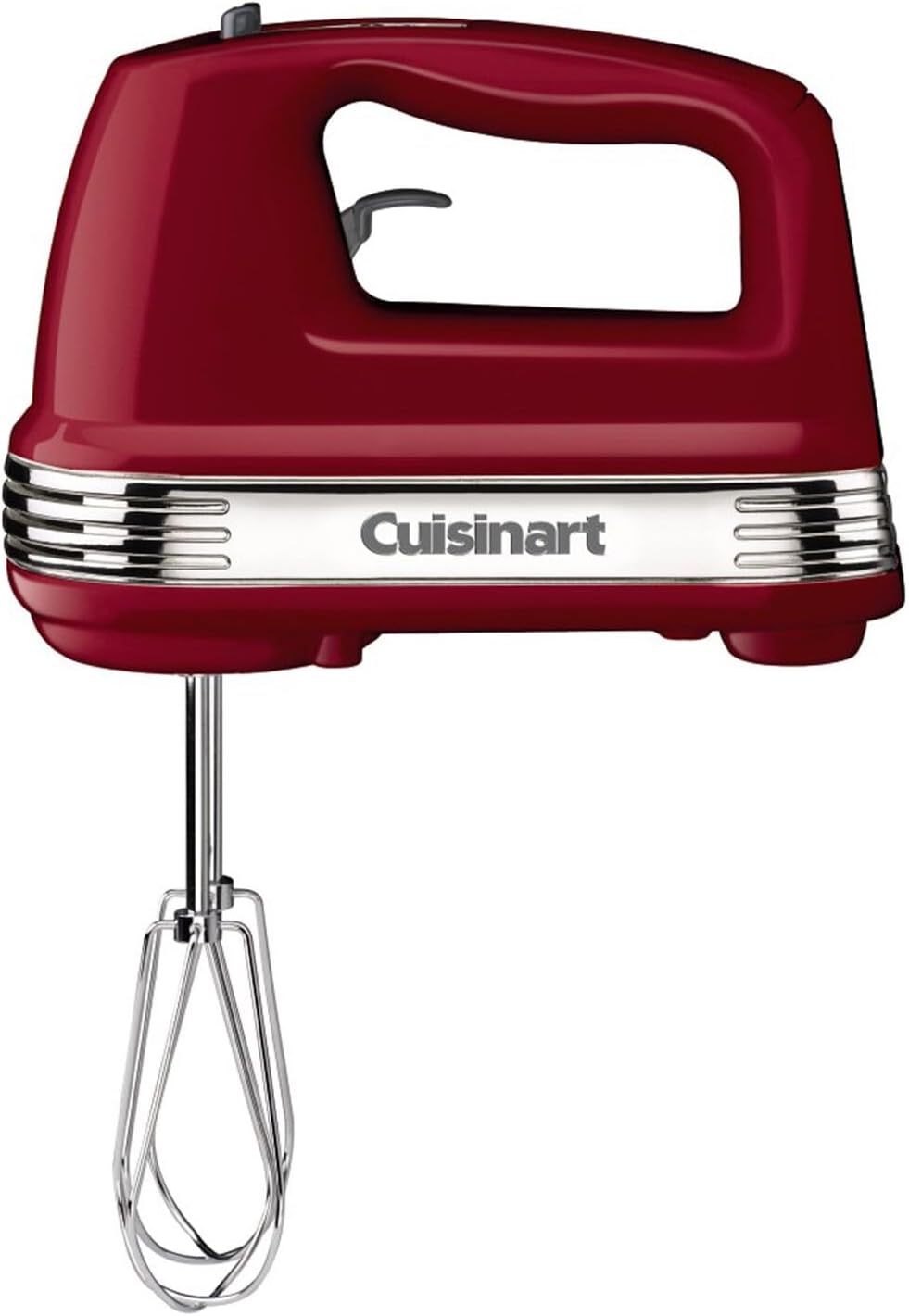 Cuisinart Power Advantage Plus 9-Speed Hand Mixer, 220W Motor, Electric Mixer with Dishwasher-Safe Beaters, Storage Case, HM-90BCS, Brushed Chrome