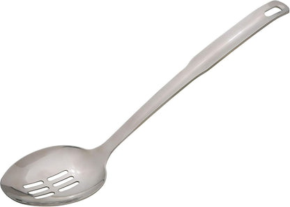 HIC Kitchen Spaghetti Ladle and Pasta Server with Long Handle, 18/8 Stainless Steel, 13-Inch
