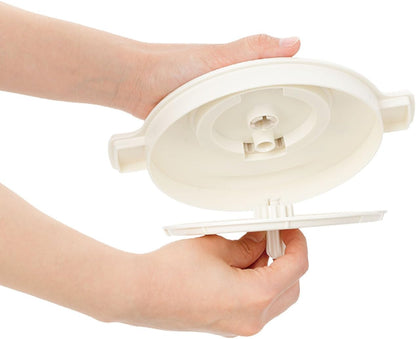 Risu Liberalista Salad Spinner Vegetable Drainer, Red, 0.6 gal (2.3 L), Made in Japan