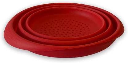 Better Houseware 4-Quart Silicone Collapsible Colander - Green