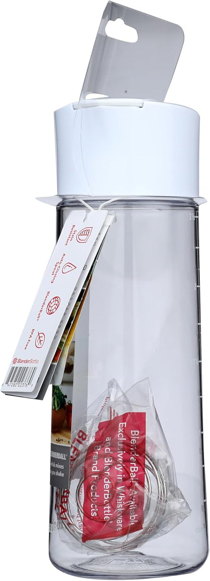 Whiskware Salad Dressing Shaker with BlenderBall Wire Whisk, Tritan