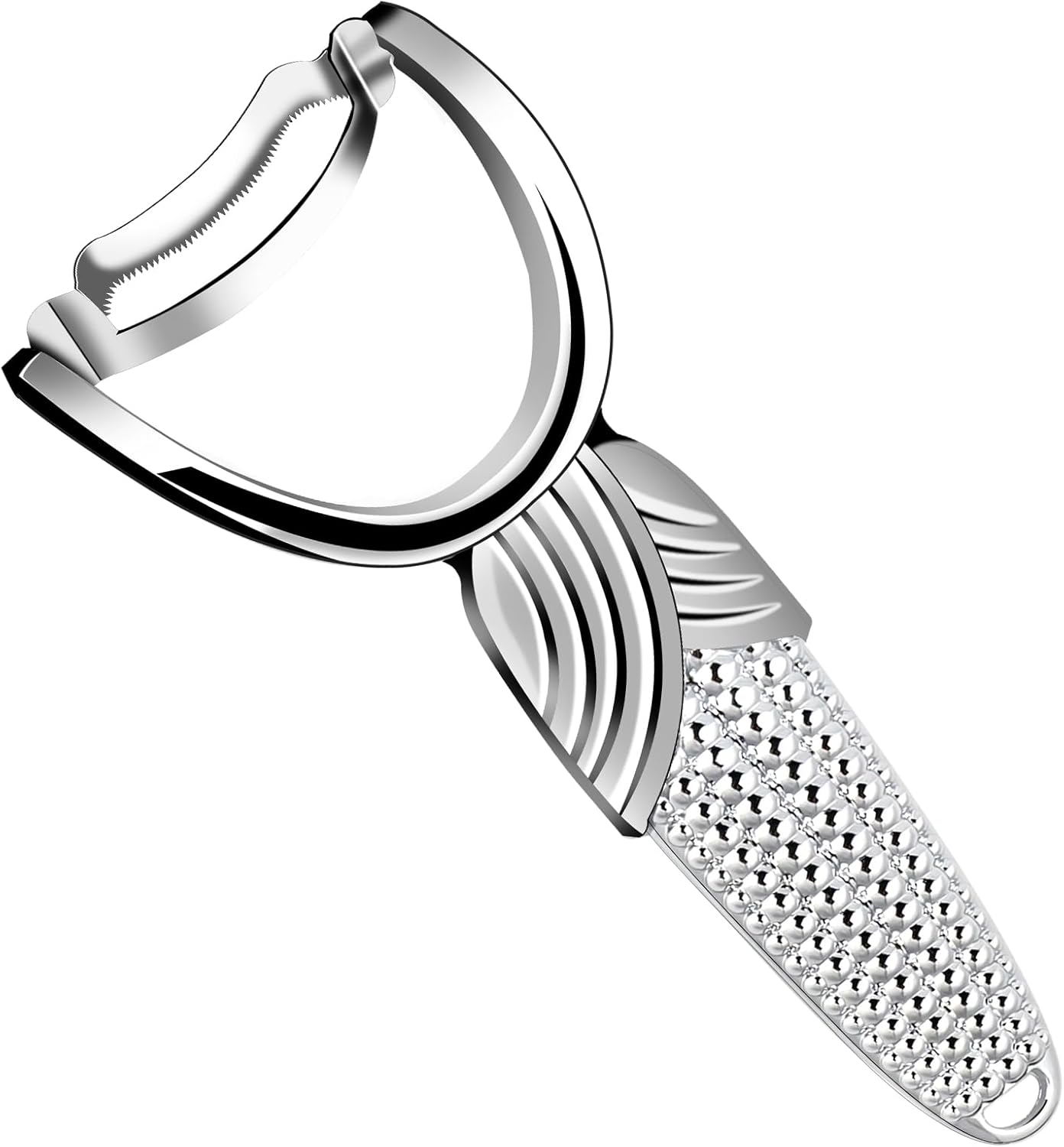 Corn Peeler,Stainless Steel Corn Cob Stripper Tool with Anti-Slip Durable Corn Shape Handle Corn On The Cob Stripper Tool Kitchen Gadget