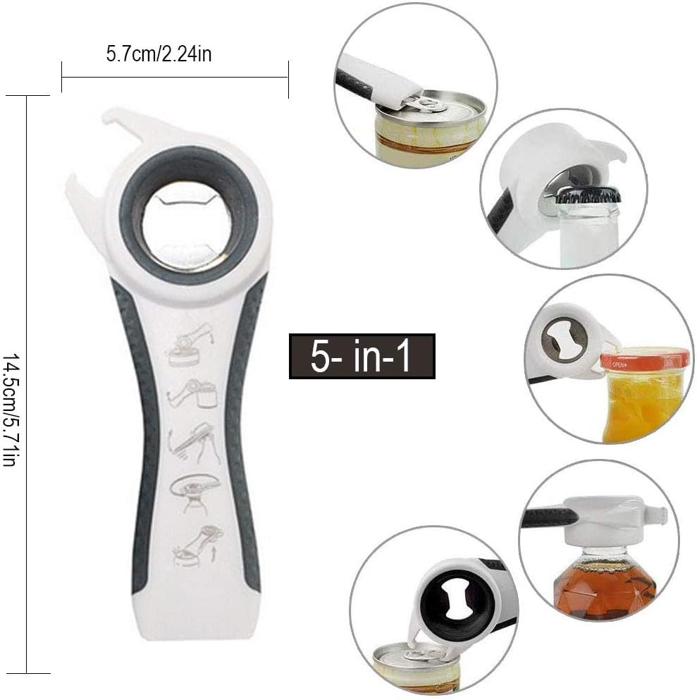 Easy-Twist Jar Opener: Maxracy Effortless Lid Opening for Weak Hands & Arthritis | Versatile Bottle Opener | Jar Openers & Bottle Openers