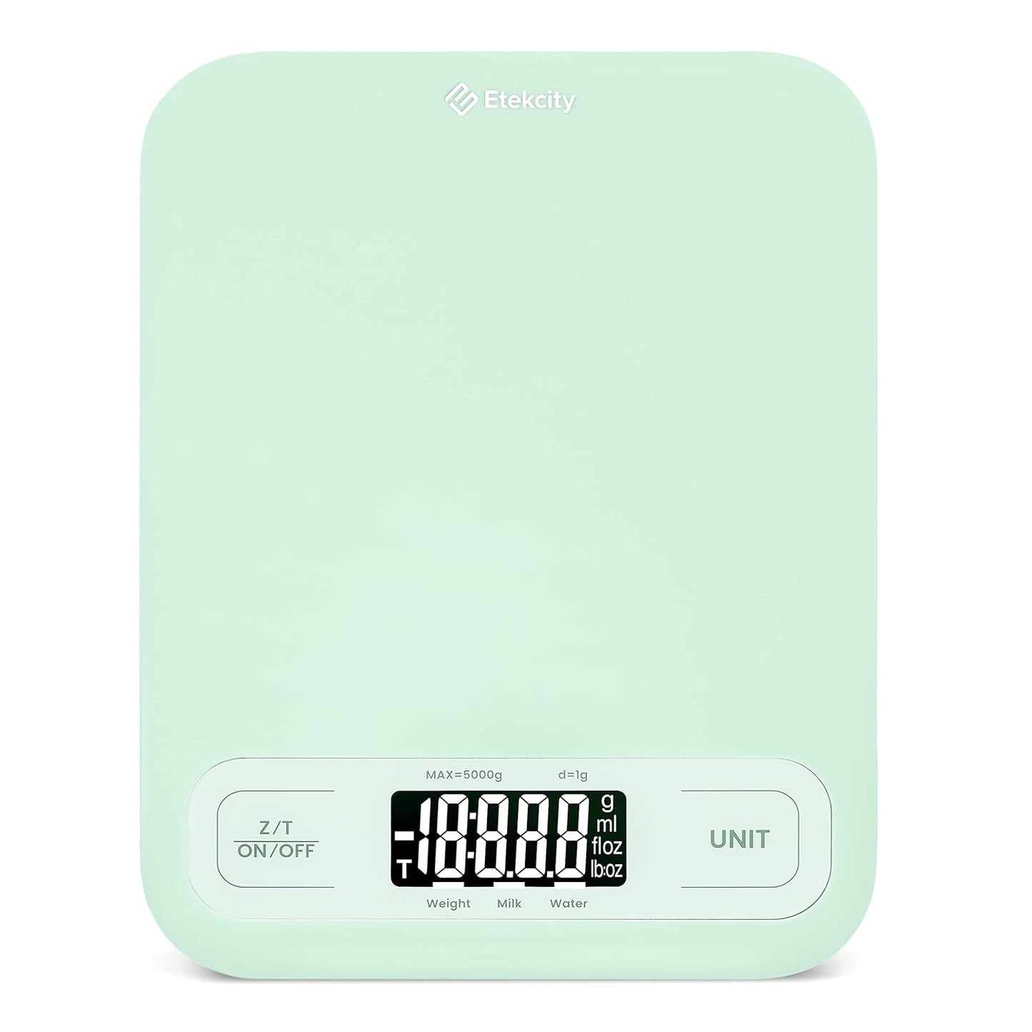 Etekcity Smart Food Kitchen Scale with Nutritional Calculator, Free App with 19 Nutrients Tracking, Calorie, Marco, Digital grams and ounces for weight loss, Premium Stainless Steel, 11lb