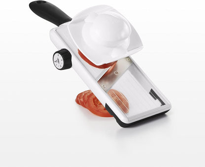 OXO Good Grips Handheld Mandoline Slicer for Kitchen, Adjustable Vegetable Slicer