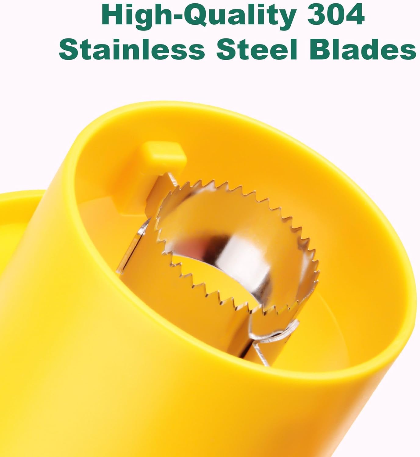 Corn on the Cob Stripper Tool, Corn Sheller - Quickly Strip and Peel Corn, Includes a Bowl for Corn Kernels, Grinder, and a Safe Handle
